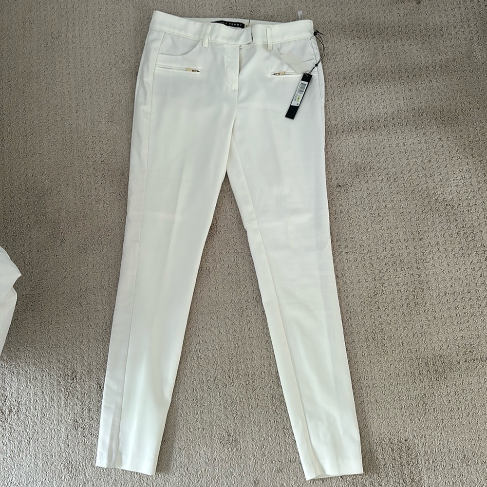 Ivory skinny pants
